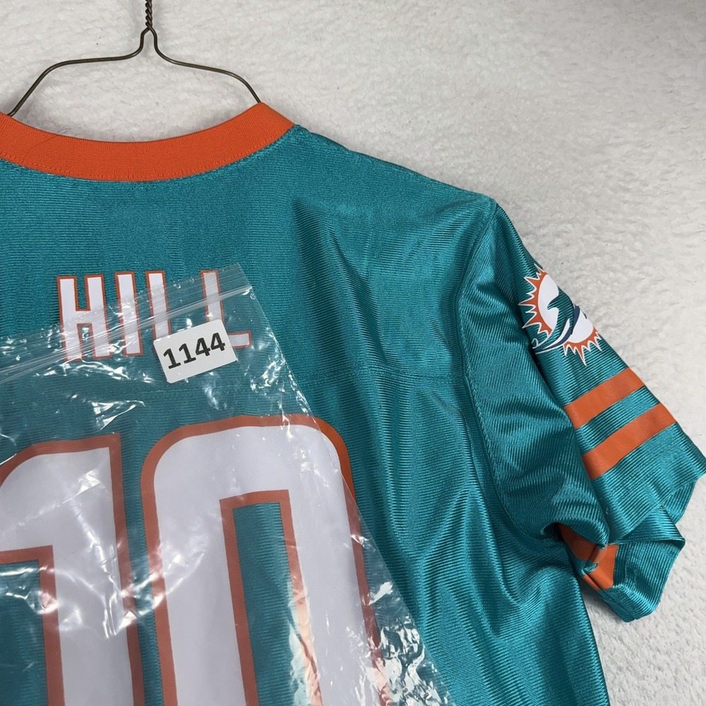 Nike NFL Miami Dolphins Tyreek Hill #10 Youth XL 16/18 Jersey Aqua Teal Play - Picture 9 of 9
